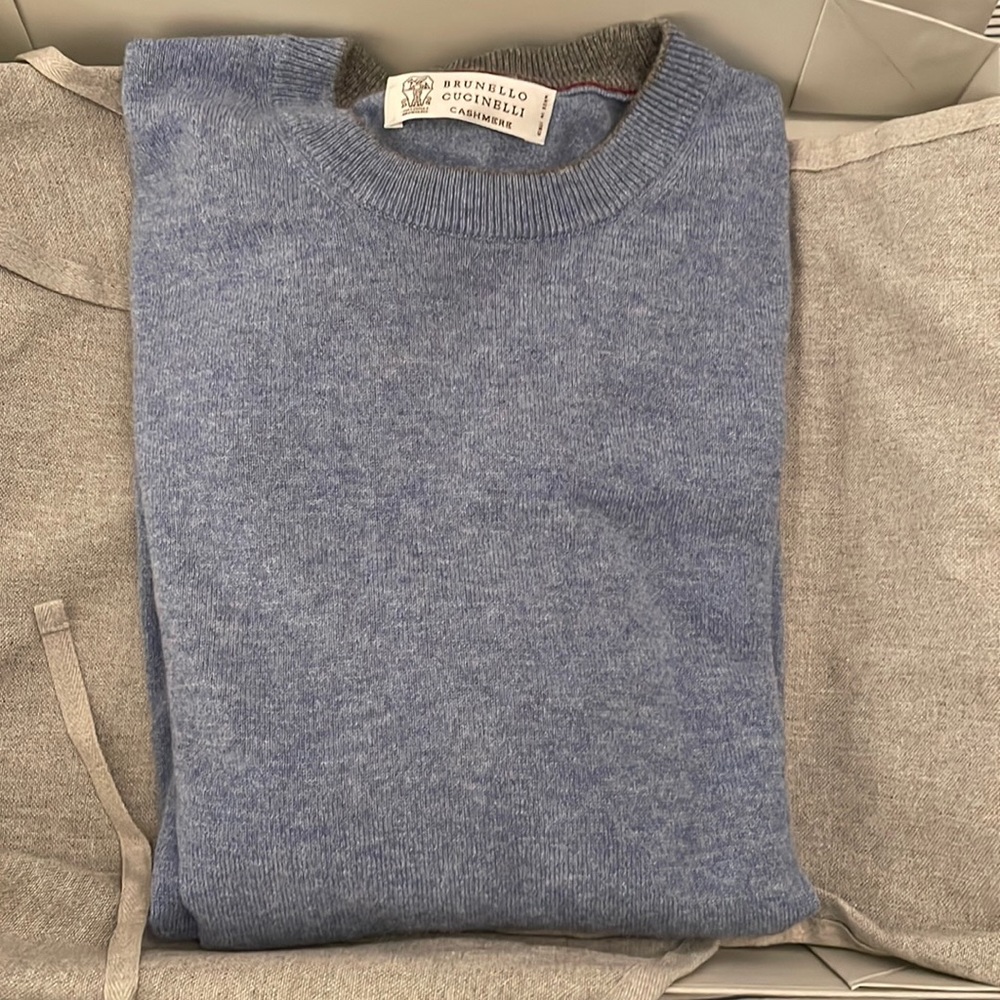 Brand New Brunello Cucinelli Cashmere Sweater